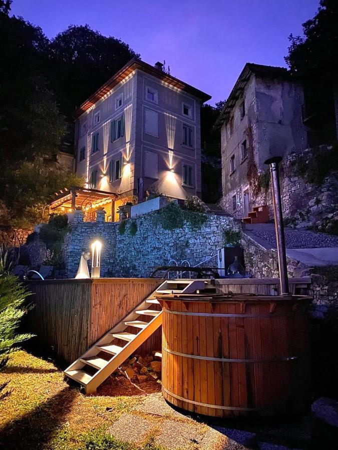 La Casa Sulla Collina Del Castello Villa Breno Exteriör bild