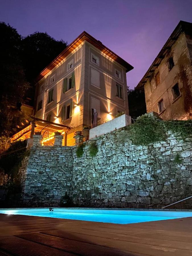 La Casa Sulla Collina Del Castello Villa Breno Exteriör bild