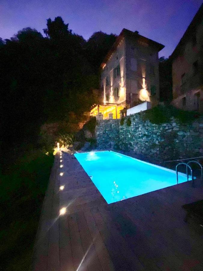 La Casa Sulla Collina Del Castello Villa Breno Exteriör bild